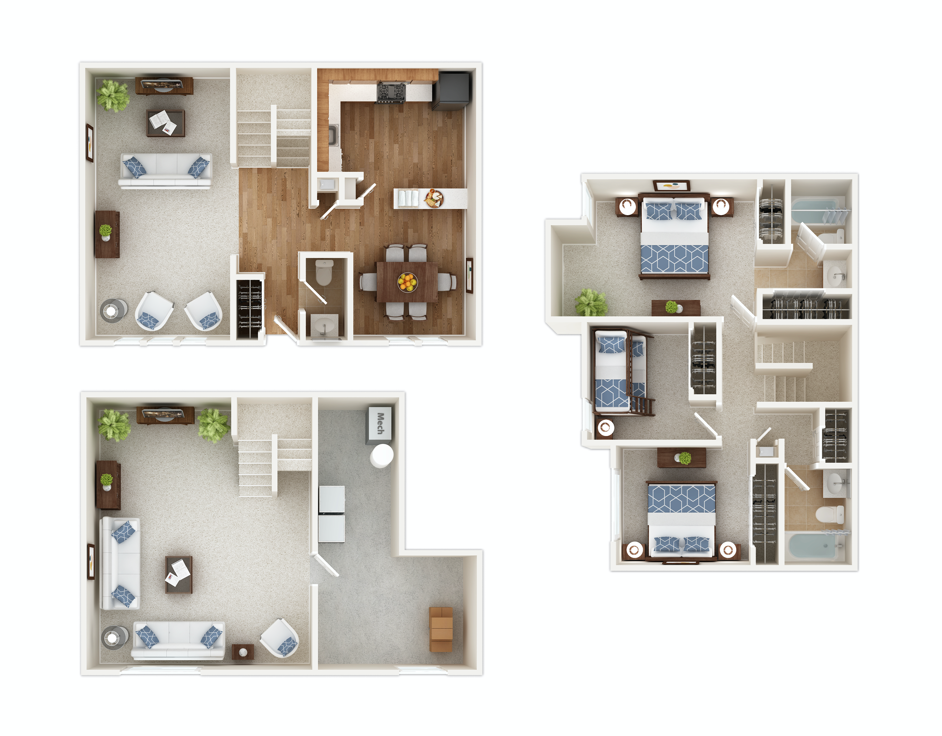 The Potomac floor plan